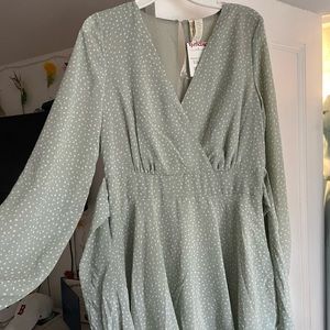 Sage Green Dress